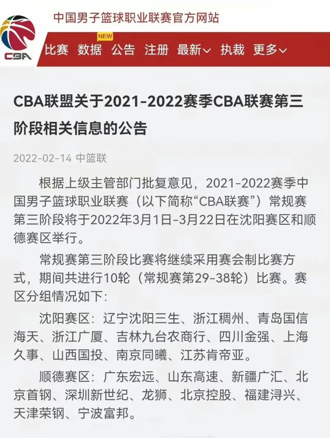 队在CBA